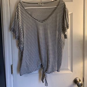 Grey/white striped True Craft Shirt
